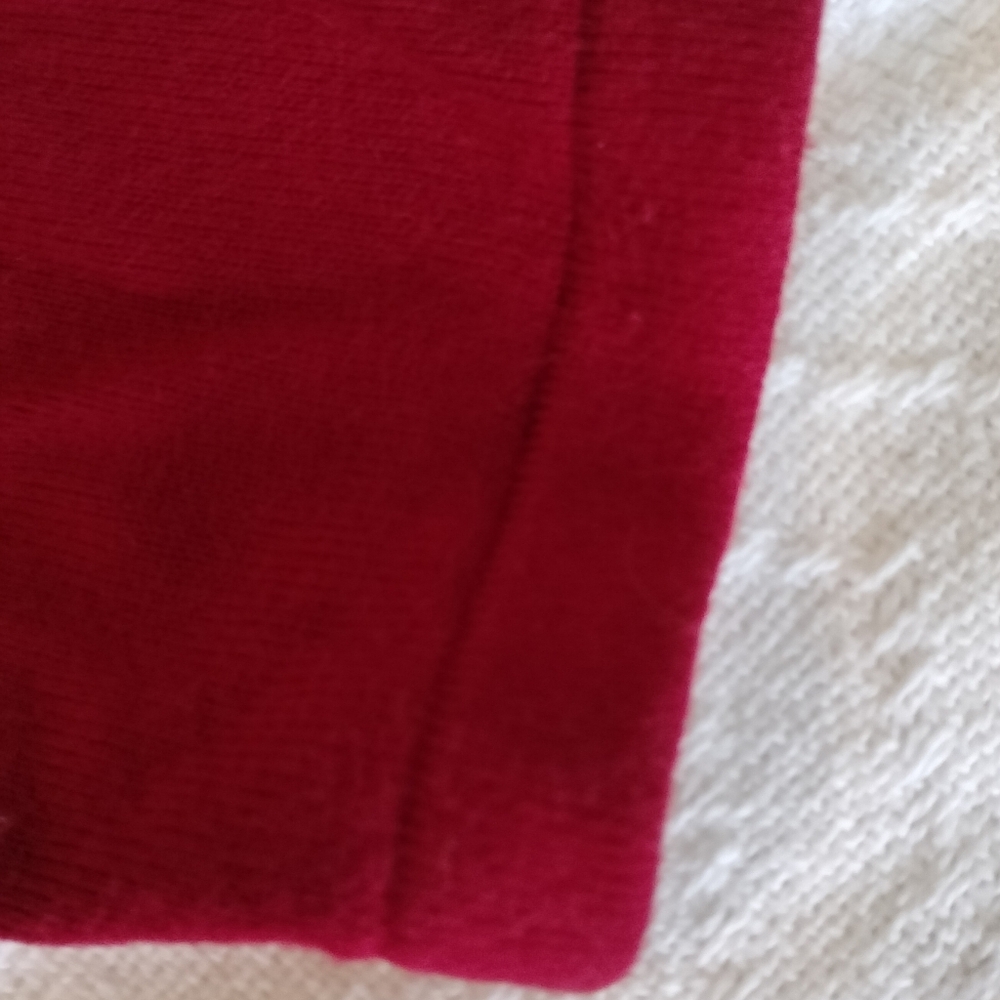 VTG Lauren Ralph Lauren Duck Hunter Intarsia Sweater Red cotton Medium - Picture 12 of 16